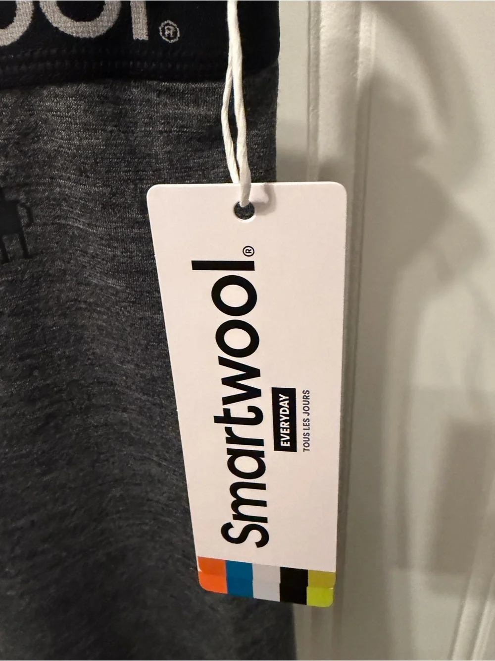 NWT Smartwool Men's Everyday Merino Boxer Briefs Gray Heather - Size 2XL XXL